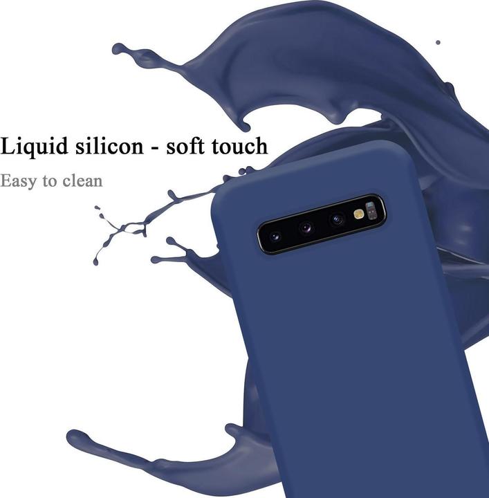 Productafbeelding Cadorabo TPU Liquid Silicone Case Cover (Samsung Galaxy S10 5G)