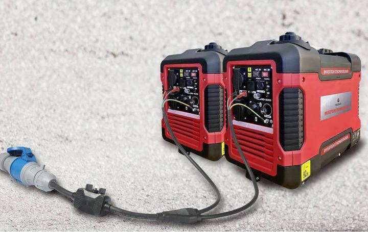 Produktbild Toolcraft TO-8249439 Parallel-Anschlusskabel 230 V/AC (7000 W)