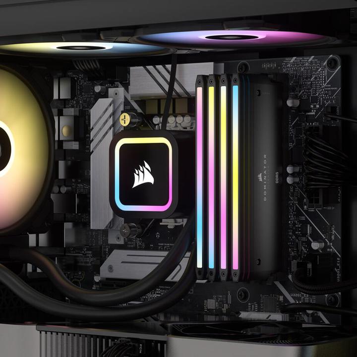 Actual product image Corsair DDR5, 7000MT/s 96GB 2x48GB DIMM, Unbuffered, 40-52-52-114, Std PMIC, XMP 3.0, DOMINATOR TITANIUM Bla (2 x 48GB, 4800 MHz, DDR5 RAM, DIMM)