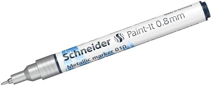 Produktbild Schneider Paint-It 010 Metallic-Marker, 0,8 mm, Metallic-Silber (Silber Metallic, 0.80 mm, 1 x)
