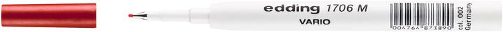Actual product image Edding 1706 Vario (Refill, Red, 0.50 mm)
