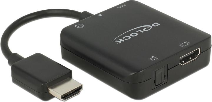 Actual product image Delock HDMI Audio 5.1 Extractor, 4K, 60Hz (HDMI, 15.30 cm)