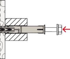 Actual product image Fischer Frame dowel R 88542 (50 pcs.)