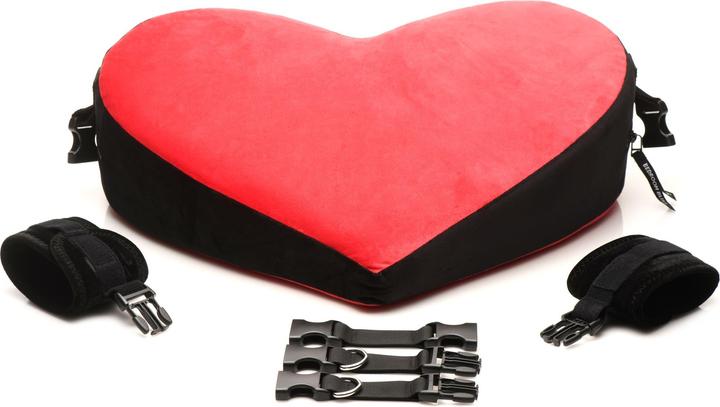 Produktbild Bedroom Bliss XR Brands BondageKissen Rot & Schwarz