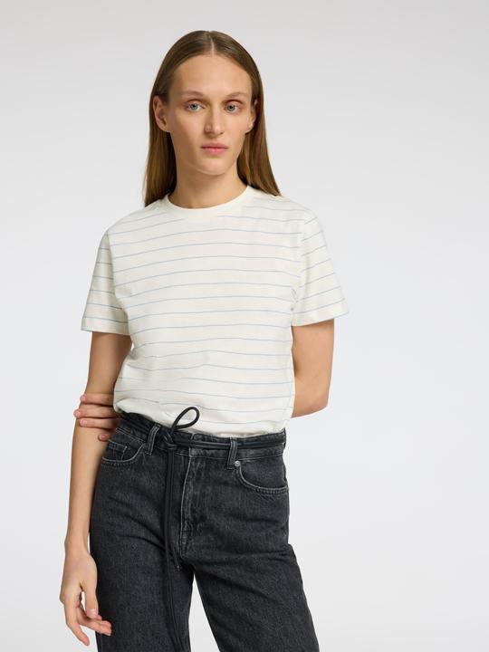 Produktbild Selected Femme Gestreiftes Baumwoll T-Shirt (XL)