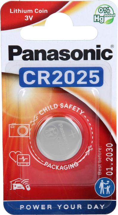 Produktbild Panasonic Lithium Power CR2025 (1 Stk., CR2025, 165 mAh)