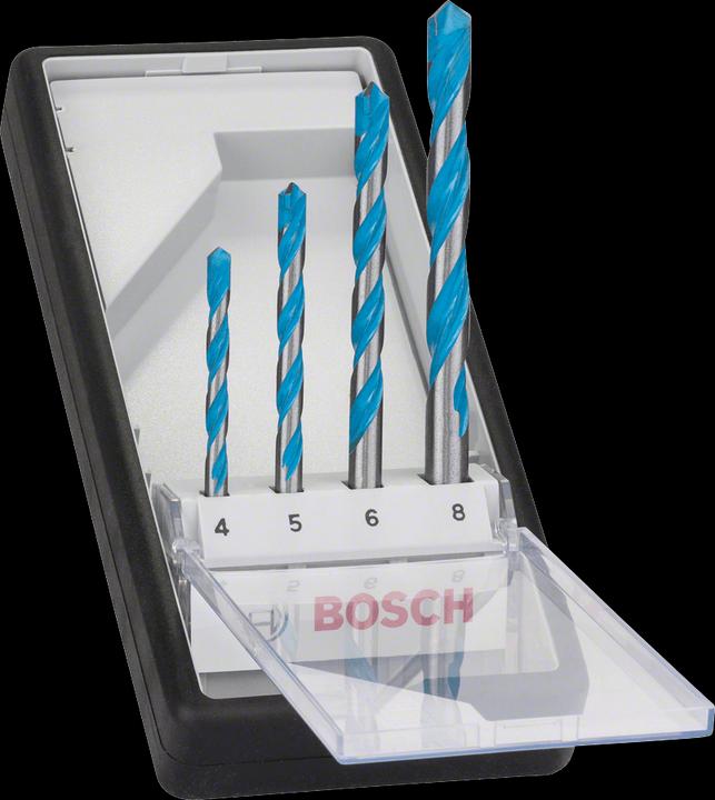 Produktbild Bosch Professional Zubehör CYL-9 Mehrzweckbohrer (4 mm, 5 mm, 6 mm, 8 mm)