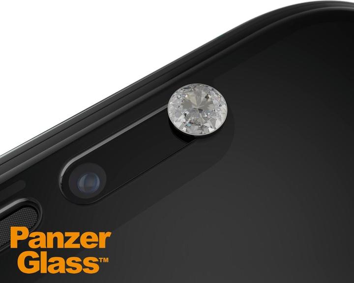 Actual product image PanzerGlass Edge-to-Edge Swarovski CamSlider (1 Piece, Apple iPhone 11, Apple iPhone XR)