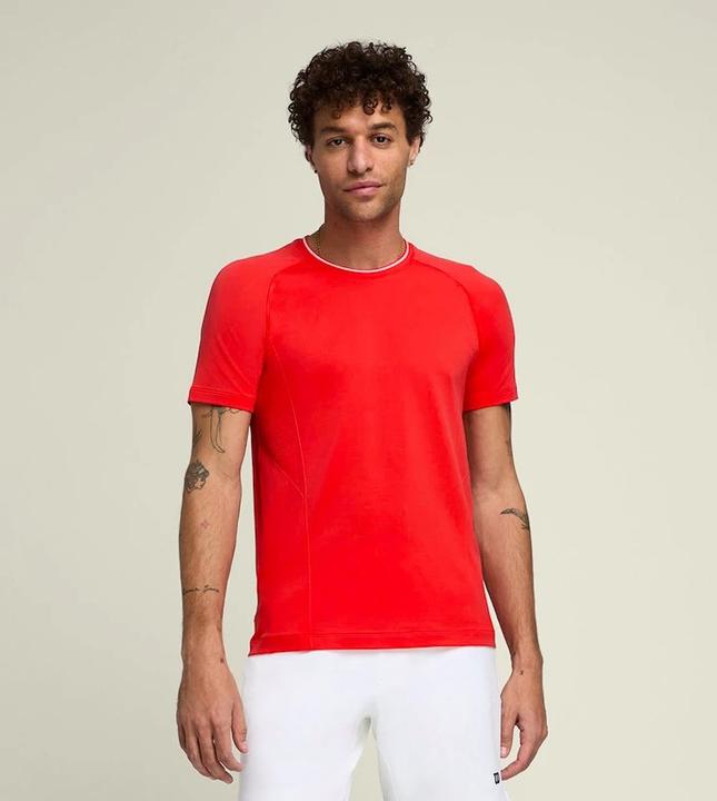 Produktbild Wilson Court Performance Crew Herren rot (XL)