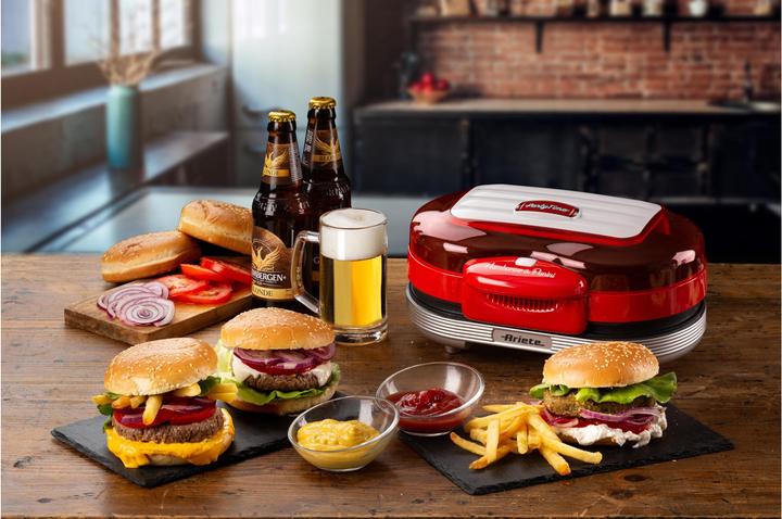 Actual product image Ariete 205 Hamburger device Party Time