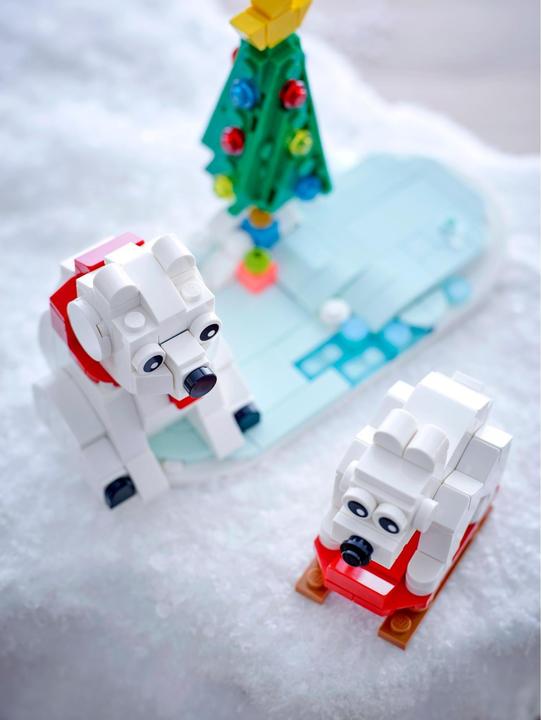 Produktbild LEGO Eisbären im Winter (40571, LEGO Saisonale Sets)