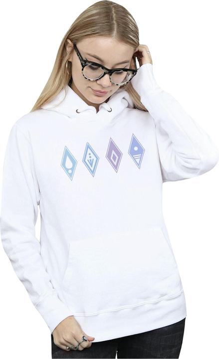 Immagine prodotto Disney Frozen 2 Elements Symbols Felpa con Cappuccio Donna (L)