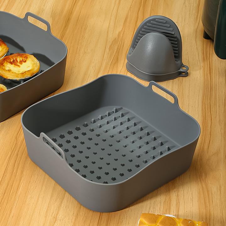 Produktbild Scandinavian Collection Airfryer silicone moulds, square Ø22cm
