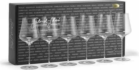Immagine prodotto Gabriel-Glas Gold Edition (51 cl, 6 Occhiali, Bicchieri da vino bianco, Bicchieri da vino rosso)