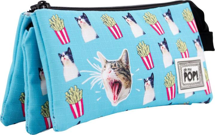 Image du produit Oh My Pop! Triple HS Pencil Case Angry Cat