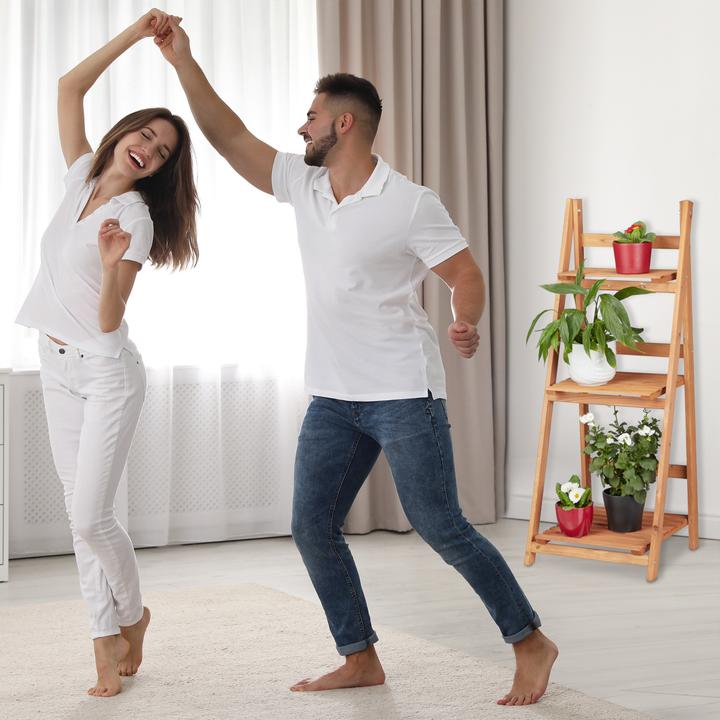 Produktbild Relaxdays Blumentreppe