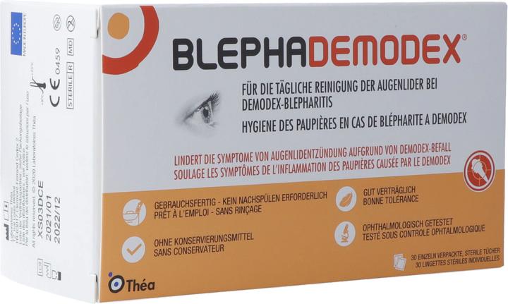 Image du produit Théa Blephademodex (Patchs, Jour + nuit)