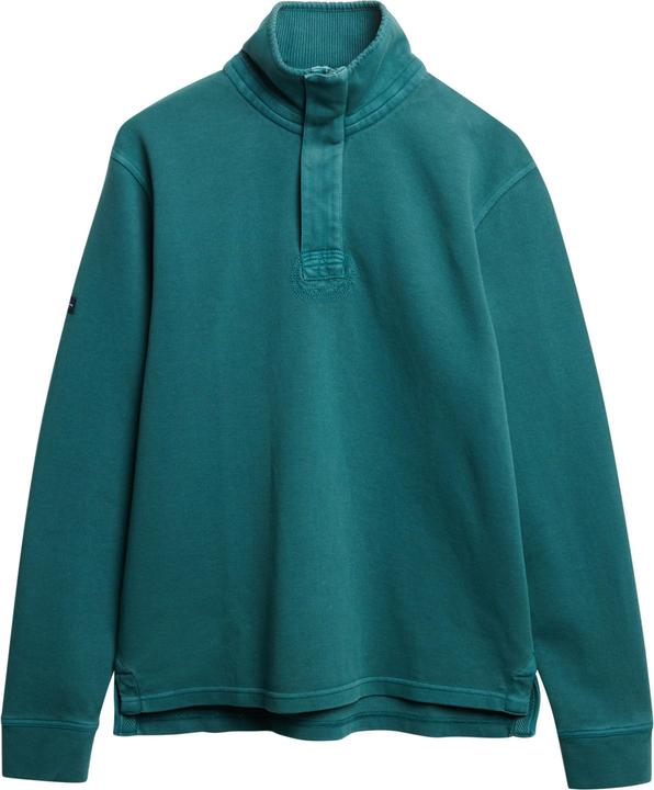 Immagine prodotto Superdry Klassischer Pullover mit halblangem Reissverschluss aus Baumwollpikee (XL)