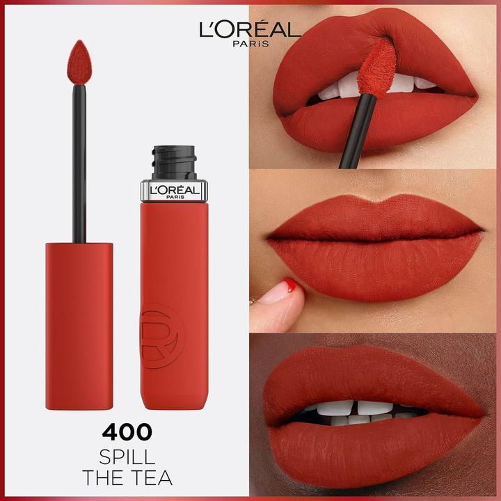 Actual product image NoName L'Oreal Infaillible Matte Resistance Matte Lipstick 400 Spill The Tea 5Ml (400 Spill The Tea)