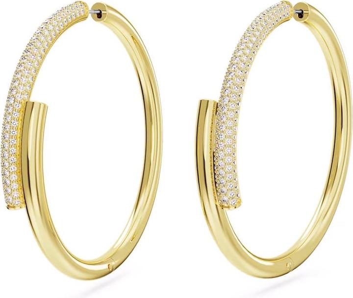 Immagine prodotto Swarovski Dextera Creoles Oro Bianco (Metallo Swarovski)