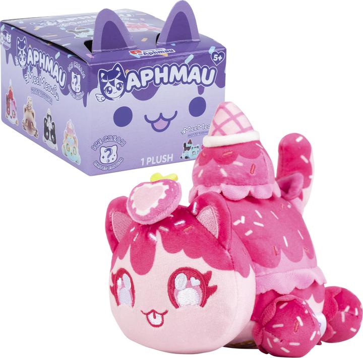 Actual product image Aphmau 6" Mystery Meemeow Plush - Ice Cream (15.24 cm)