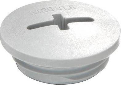 Wiska Screw plugs, EVSG 20 metric EVSG 20 RAL 7035 lgr. 1006062 (Cable ties)