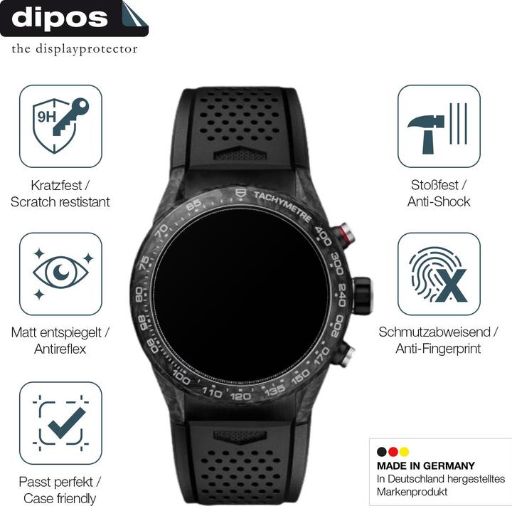 Actual product image Dipos Anti-Shock Screen Protector Matte