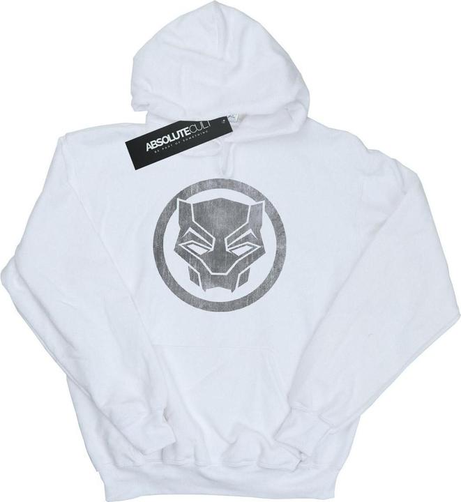 Black Panther Distressed Icon Hoodie (S)