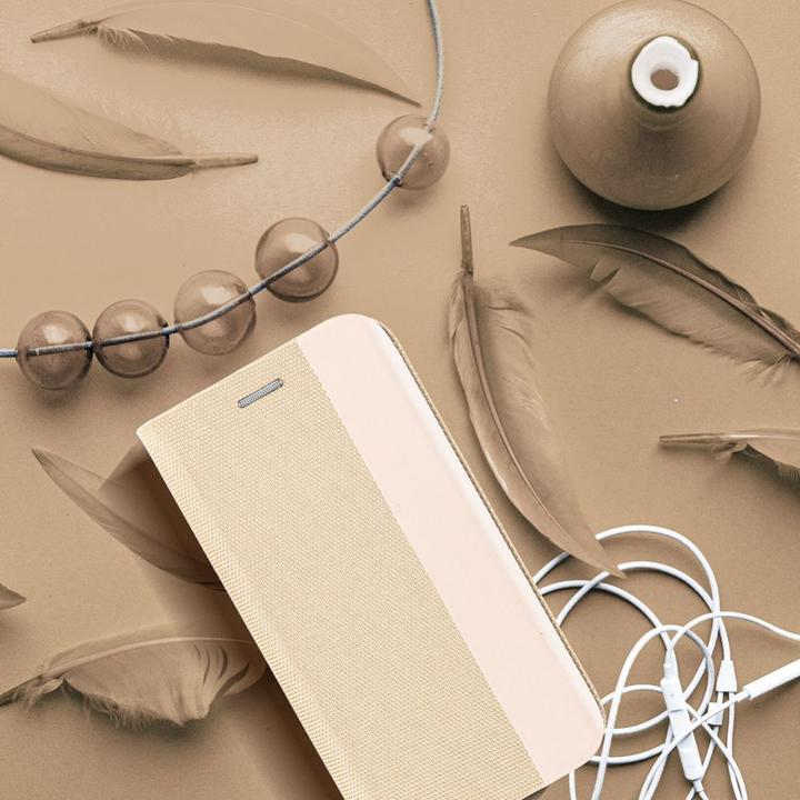 Actual product image OEM Cases SENSITIVE Book case for XIAOMI Redmi Note 14 PRO 5G / 14 PRO PLUS 5G gold (Xiaomi Redmi Note 14 Pro 5G)