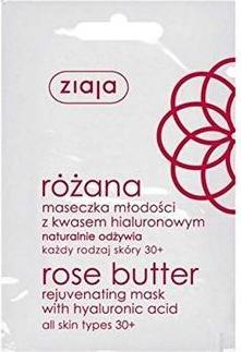 Immagine prodotto Ziaja Burro di Rose 30+ Maschera di Giovinezza all'Acido Ialuronico 7Ml (7 ml)