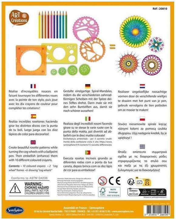 Energie-Label Sentosphere Spiral‘art