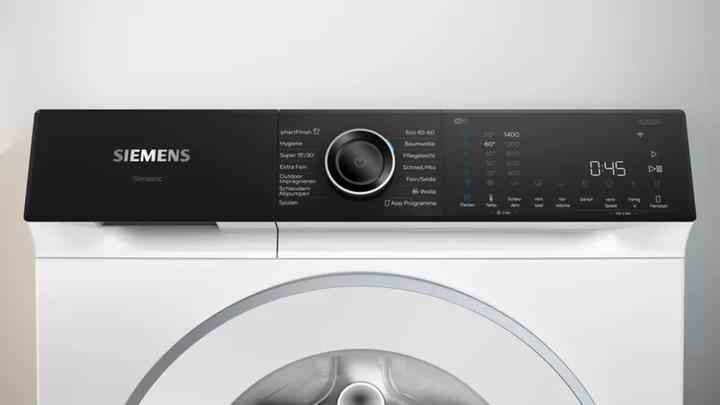 Actual product image Siemens iQ500, Waschmaschine, Frontlader, 9 kg, 1400 U/min., WG44H2M90, ID WG44H2M90 (9 kg, Left)