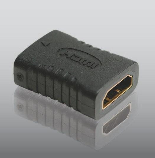 Helos Adapter, HDMI Bu./HDMI Bu., FULL HD, BASIC, schwarz (HDMI)