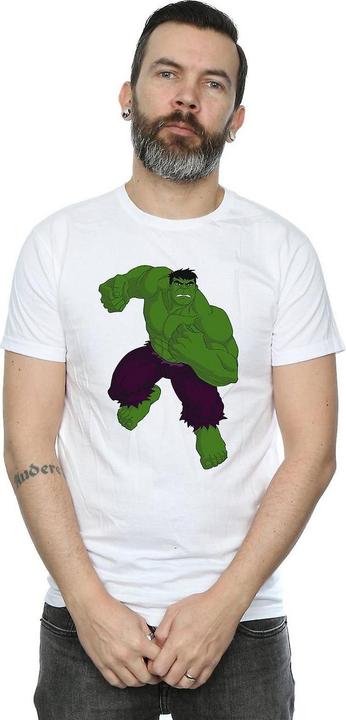 Immagine prodotto Hulk Maglietta in cotone semplice per uomo (L)