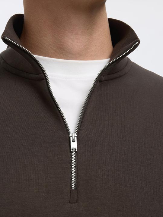Actual product image Selected Homme Slhemanuel Soft Zip High Neck Sweat Noos (L)