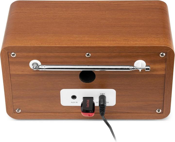 Produktbild Audizio DAB+ Radio Avio Weiss, Radio Tuner: FM, DAB+ (DAB+, FM, Bluetooth)