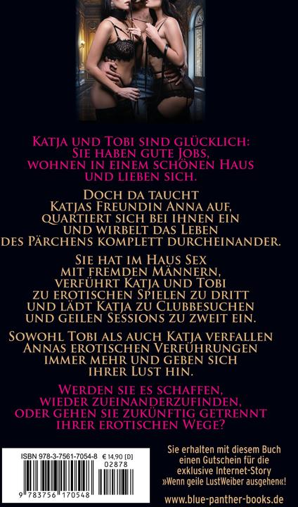 Produktbild Verruchte SexAbenteuer zu dritt - meine Frau, Ihre Freundin und ich! Erotischer Roman (Deutsch, Miu Degen, Blue Panther Books, 2024)