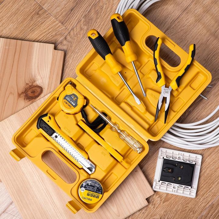 Actual product image Deli Professional tool set Tools EDL1008J - 8 pcs (8 pieces)
