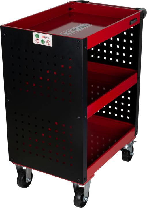 Actual product image KS Tools ECOline workshop service trolley, with perforated panel cladding, max. load 150 kg (1 x)