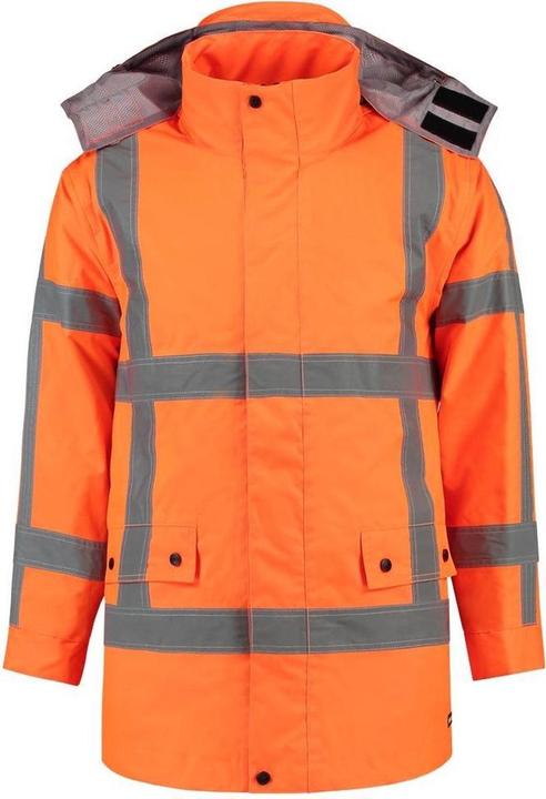 Produktbild Tricorp Hi-Vis Parka Jacke RWS 403005 Orange Grösse xxl (XXL)