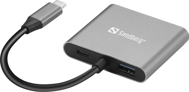 Produktbild Sandberg Dockingstation (USB-C, 3 Ports)