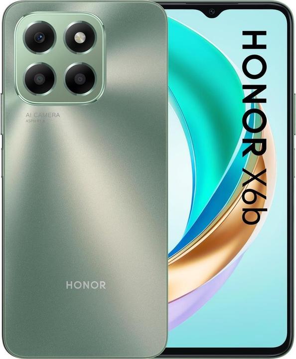 Produktbild Honor X6b (128 GB, Forest Green, 6.56", Dual SIM, 50 Mpx, 4G)