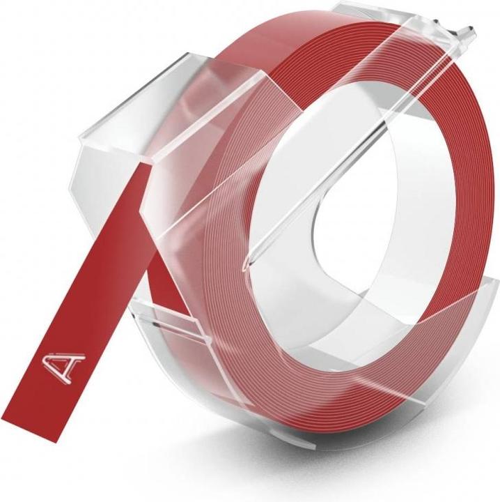 Actual product image Dymo Embossing tape 3D (0.90 cm, Red, Blue, Black)