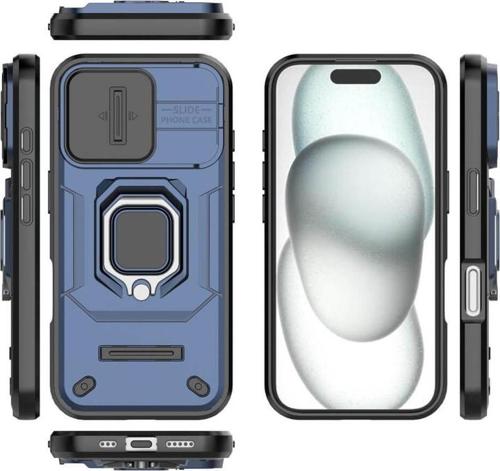 Image du produit Cover-Discount iPhone 16 - Armor Case avec kickstand (Apple iPhone 16)