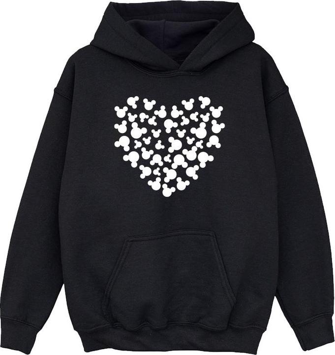 Disney Mickey Mouse Heart Silhouette Kapuzenpullover Mädchen