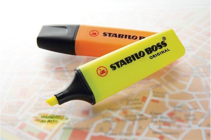 Actual product image STABILO BOSS ORIGINAL highlighter (Orange, Yellow, Green, Blue, Pink, Red, 5 mm, 6 x)