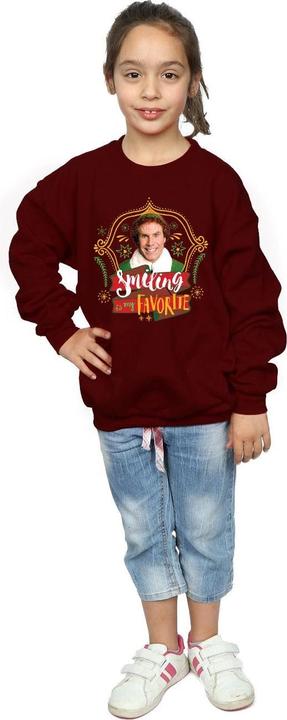 Immagine prodotto Elf Buddy Smiling Felpa Ragazze (140, 146)