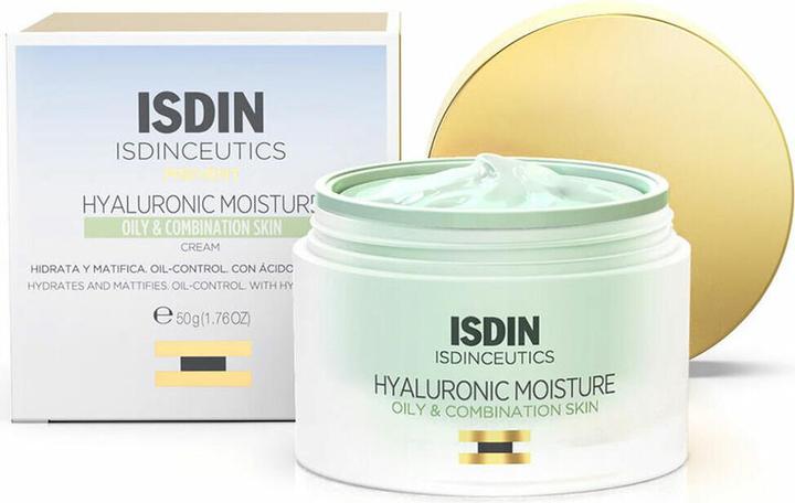 Actual product image Isdin Hyaluronic Moisture for Oily and Combination Skin 50g (Day cream)