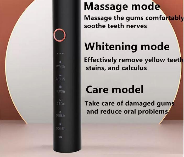 Immagine prodotto PhoneLook Spazzolino elettrico con vari programmi di pulizia + 4 accessori (Spazzolino sonico)