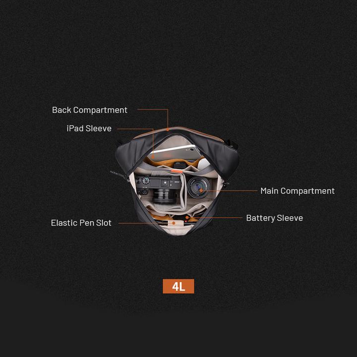 Productafbeelding Pgytech OneGo Solo V2 (Camera heuptasje, 4 l)